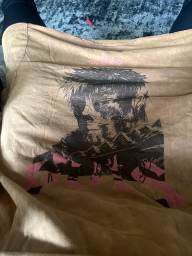 Customer photo review of Blood Tears 2-Sided Vintage Tee