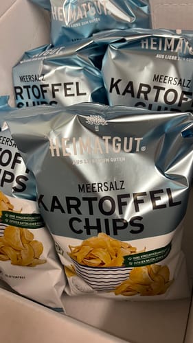 Customer photo review of Bio Kartoffelchips Meersalz