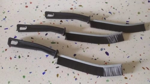 Customer photo review of Magic Wipes™ - Cleaning Brush