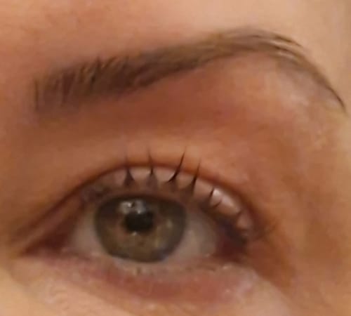 Customer photo review of SIERO CIGLIA RICRESCITA INTENSIVA