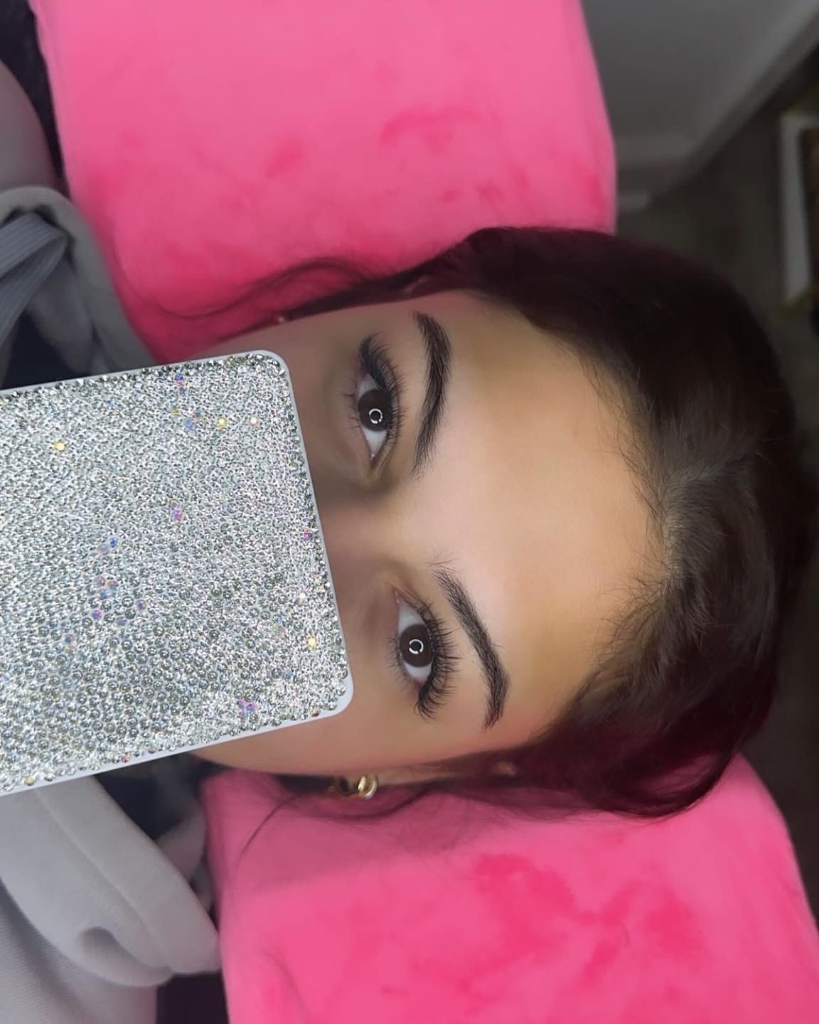 Customer photo review of Cashmere™ Flat Eyelash Extension 0.20