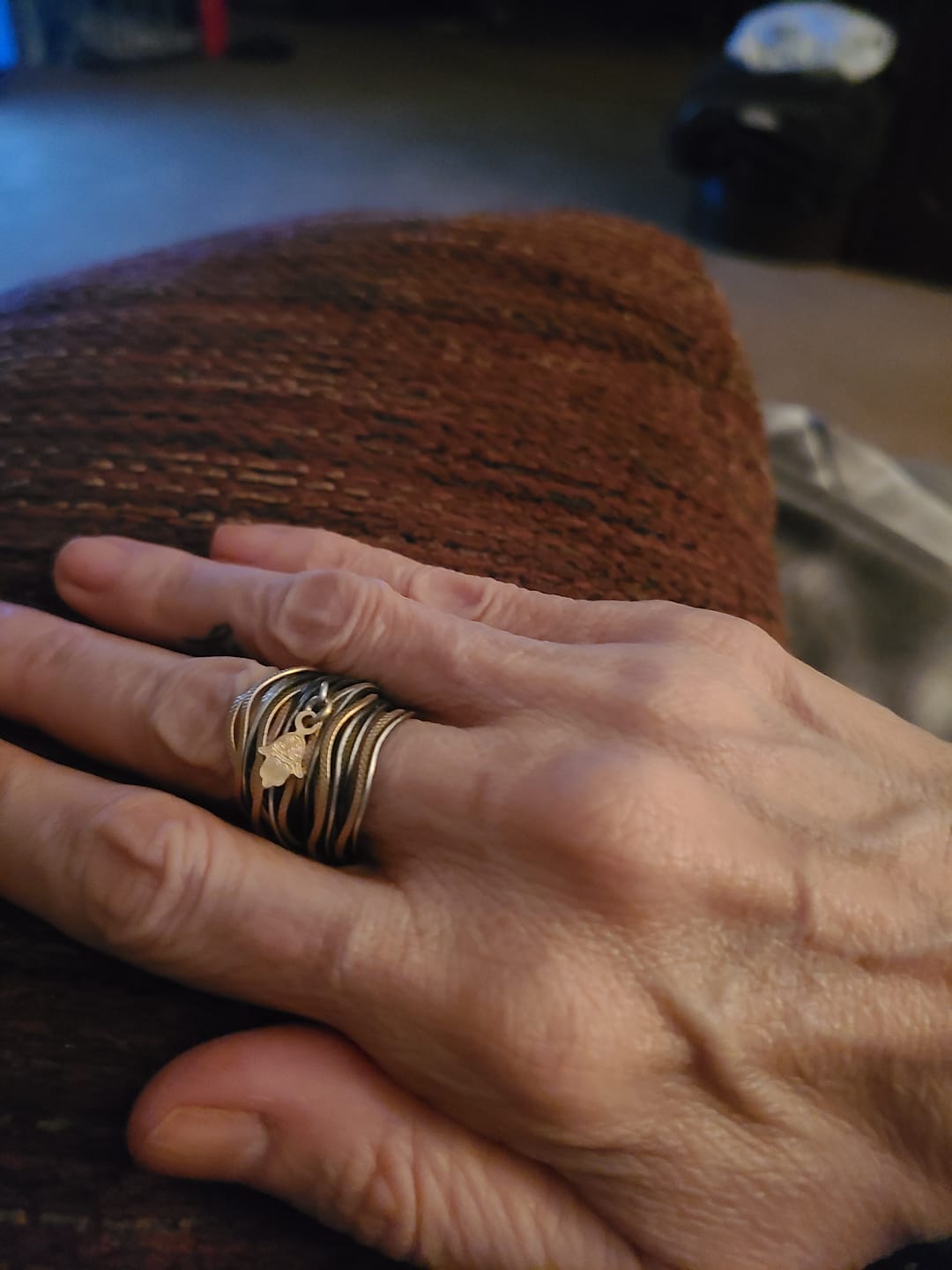 Customer photo review of Safari Spiral Ring