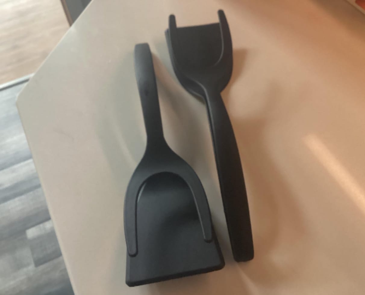 Customer photo review of 2 In 1 Spatula