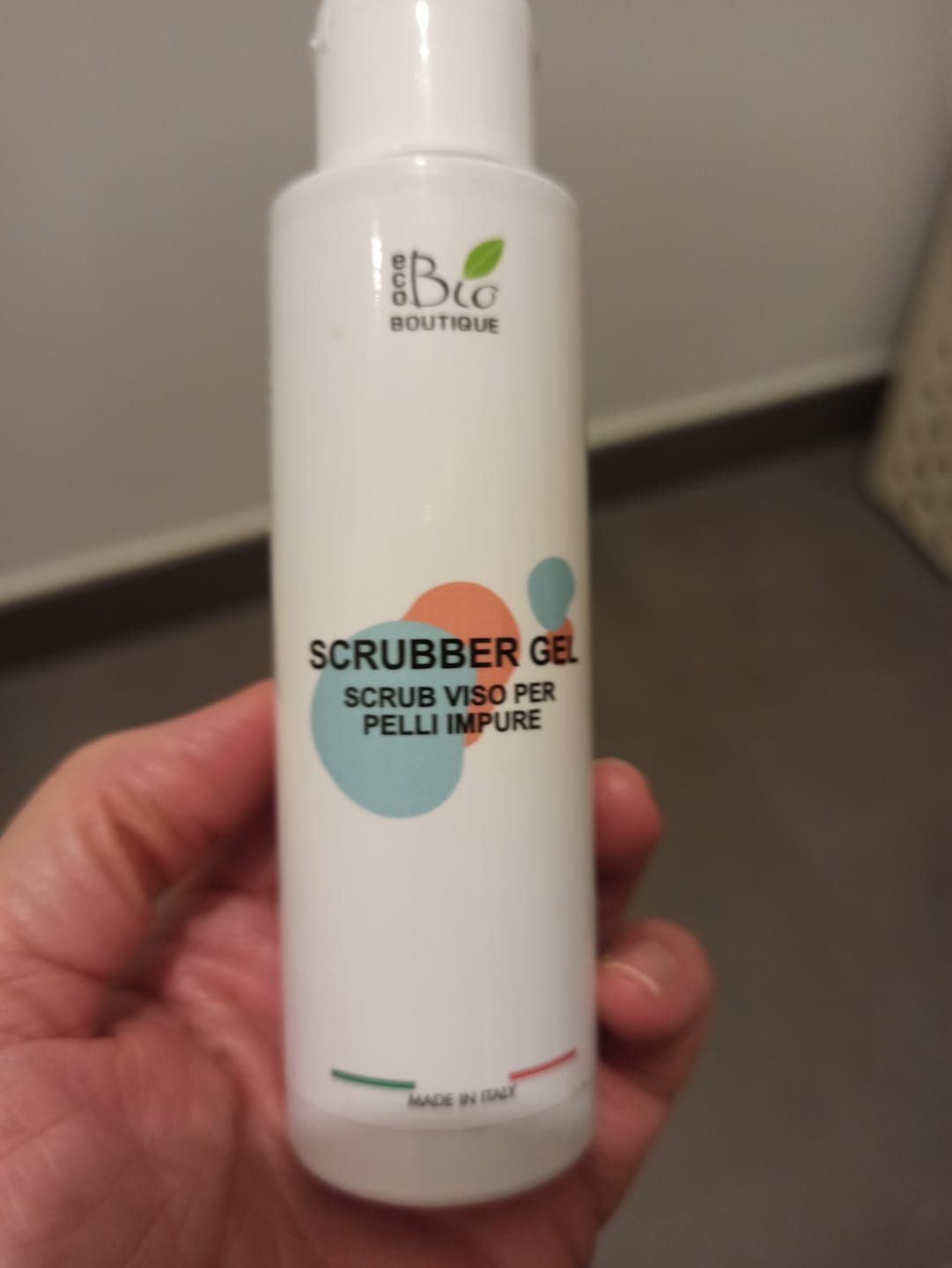 Customer photo review of Scrubber Gel