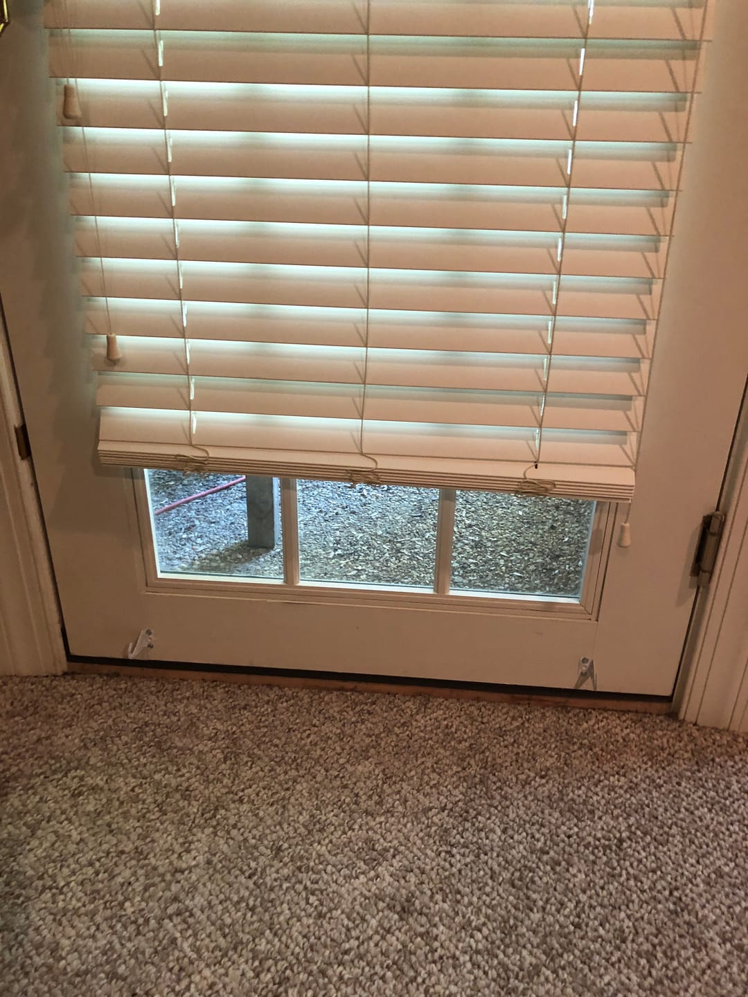 Customer photo review of 36" Taylor Slide-On Door Sweep