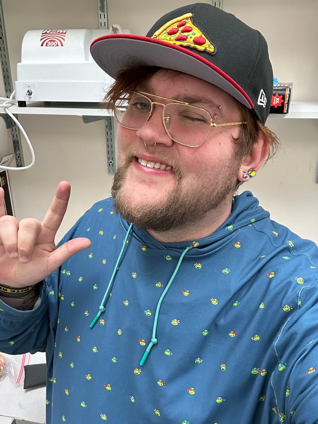 Customer photo review of Teenage Mutant Ninja Turtles "Lil Turts" – Performance Hoodie