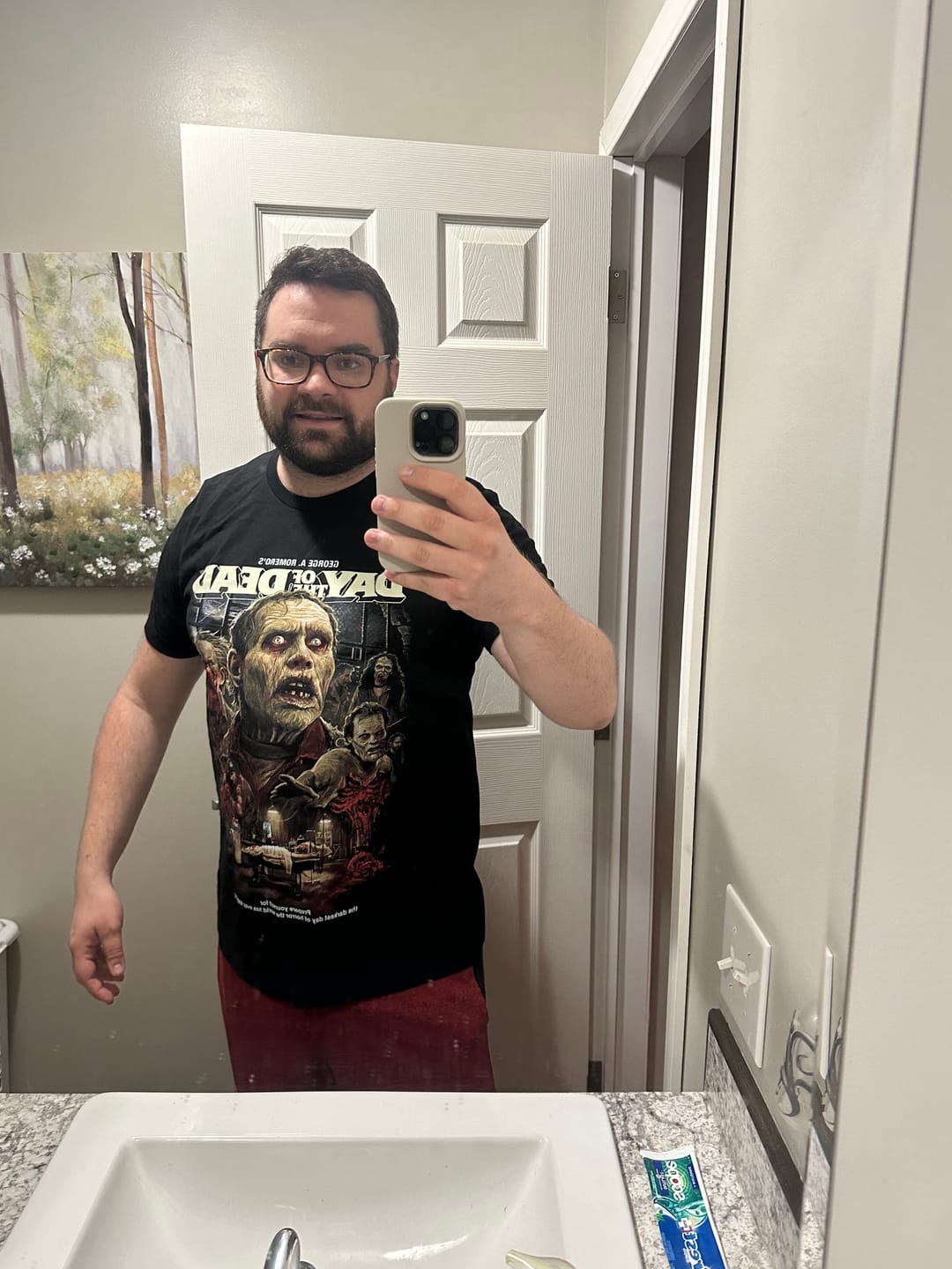 Customer photo review of Day Of The Dead Prepare Yourself T-Shirt