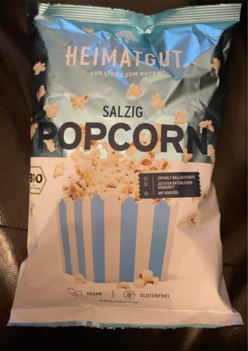 Customer photo review of Bio Popcorn Salzig