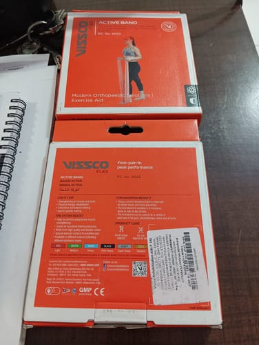 Customer photo review of Active Band | Physical Resistance Band for Exercise, Workouts, Gym, Stretching, Yoga | Muscles & Joints Strengthener