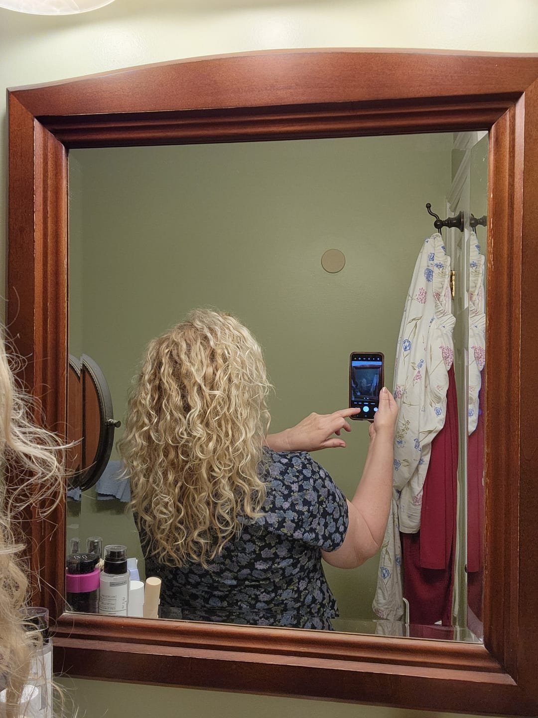 Customer photo review of SCULPT Curl Defining Gel