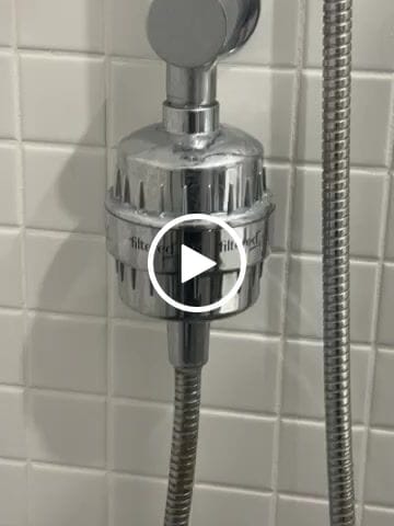 Customer video review of Shower Purifier - Silver