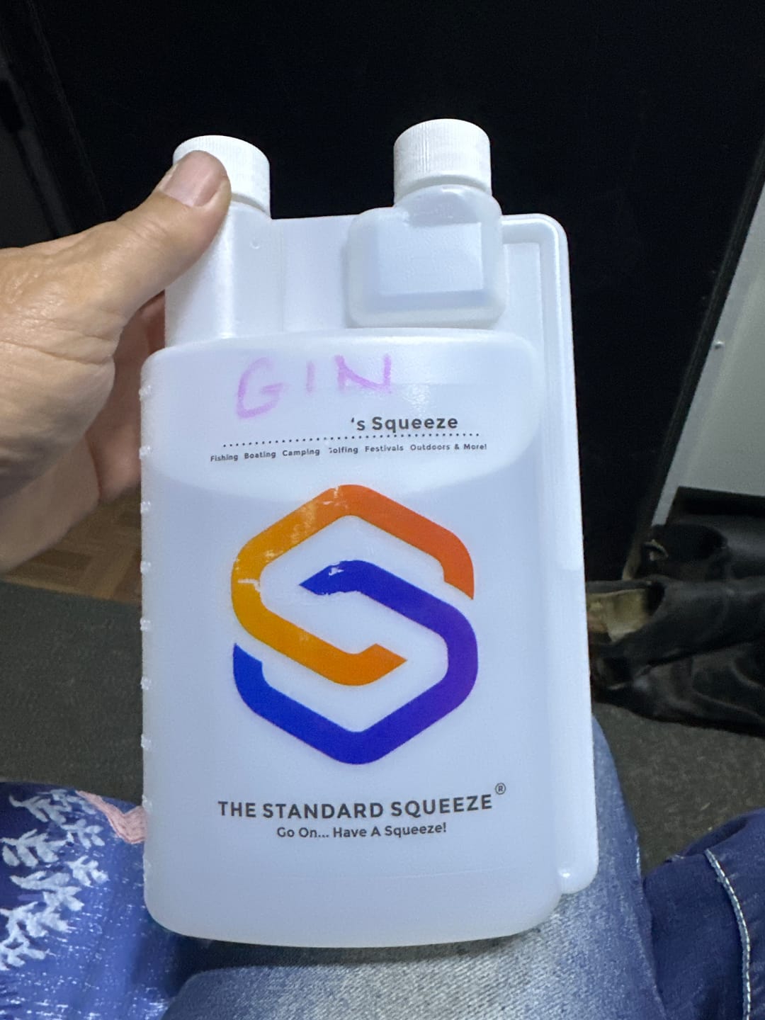 Customer photo review of The Standard Squeeze - XL (32oz/ 1oz)