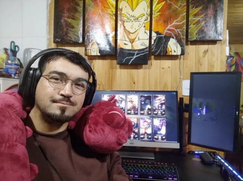 Customer photo review of Toji Fushiguro Cursed Spirit Plush