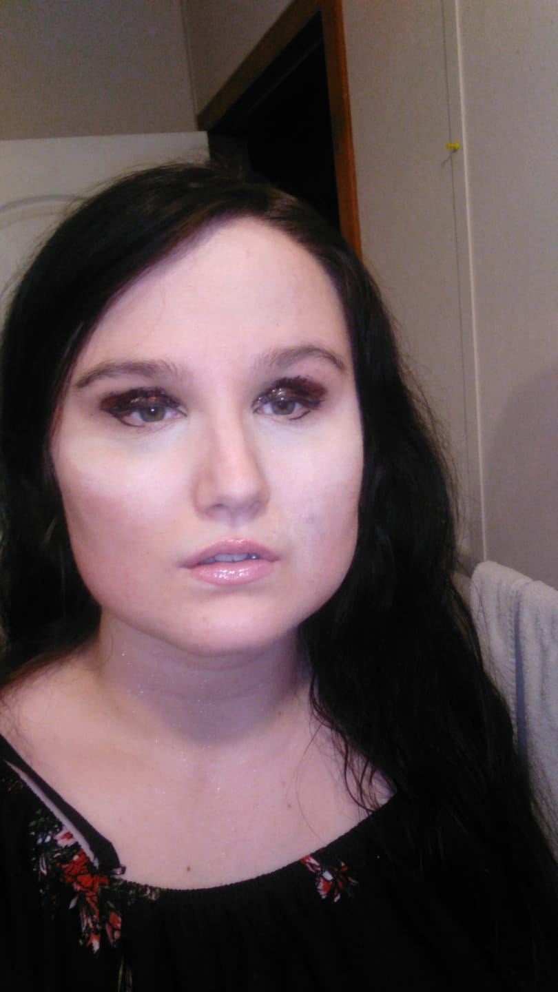 Customer photo review of Chameleon Eyeshadow flakes - Galaxify