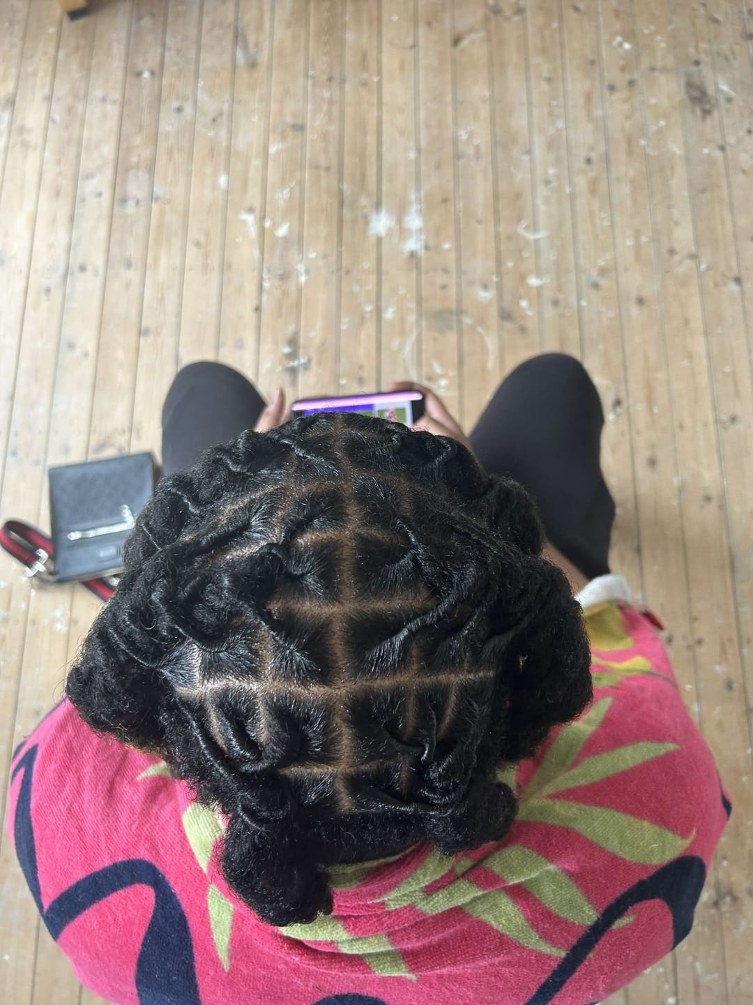Customer photo review of Loc & Scalp spray