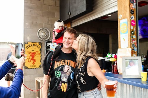 Customer photo review of CUSTOM 90's STYLE VINTAGE RAP TEE