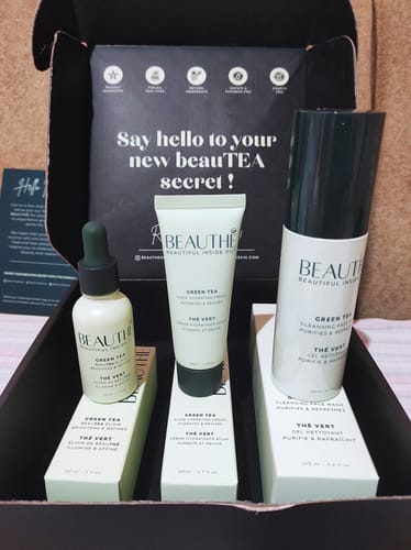 Customer photo review of Gamme Complète : Crème + Gel + Sérum