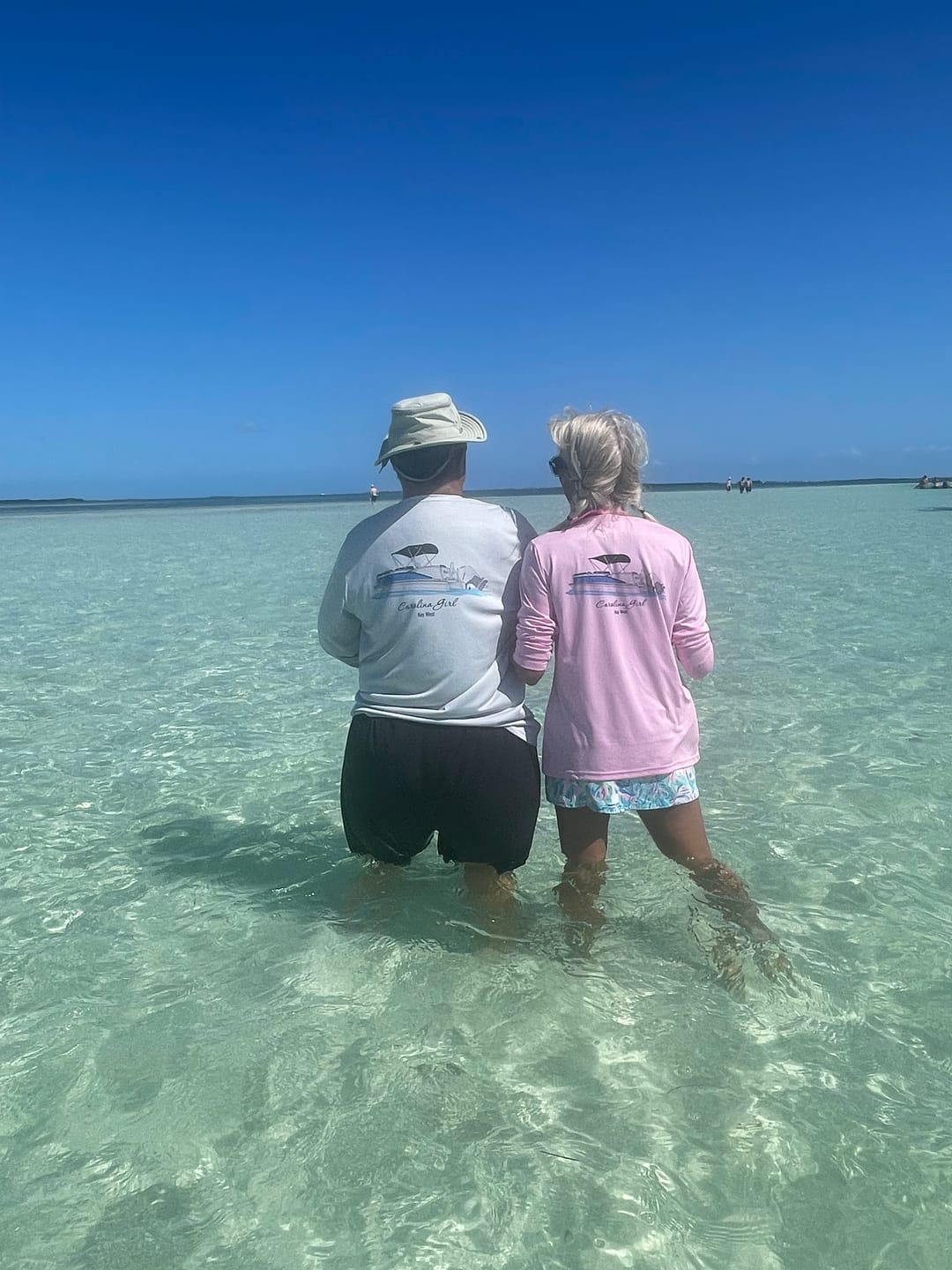 Customer photo review of Women's Dri-Fit Custom Boat Shirts - Long Sleeve