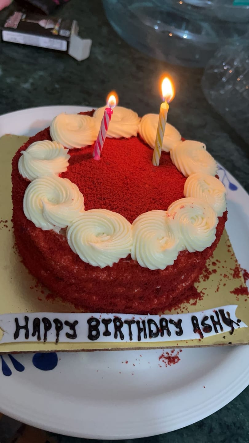 Customer photo review of Red Velvet