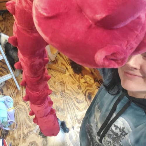 Customer photo review of Toji Fushiguro Cursed Spirit Plush