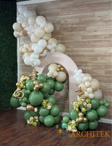 Customer photo review of Open Arch with Cover for Party Decoration