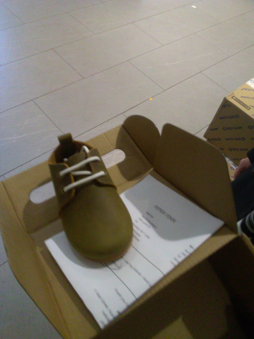 Customer photo review of Brown - Low Top Oxfords - Hard Sole