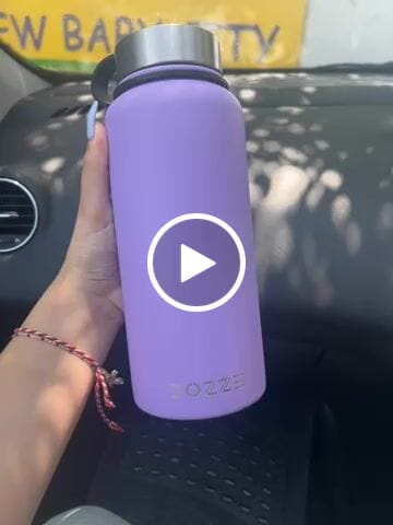 Customer video review of DOZZE Adventurer Water Bottle