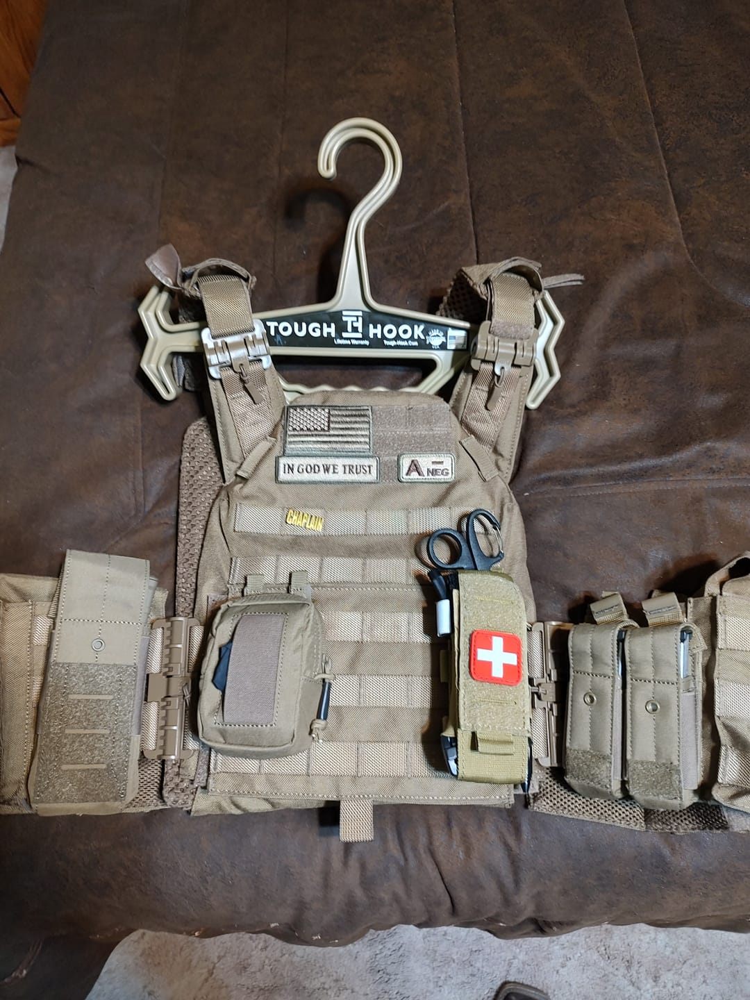 Customer photo review of RTS AR600 Level III 10X12 Special Threat Inserts