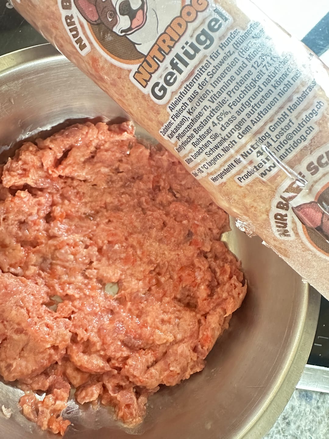 Customer photo review of Geflügel gemischt 500g ab pro Wurst nur 6.50.-