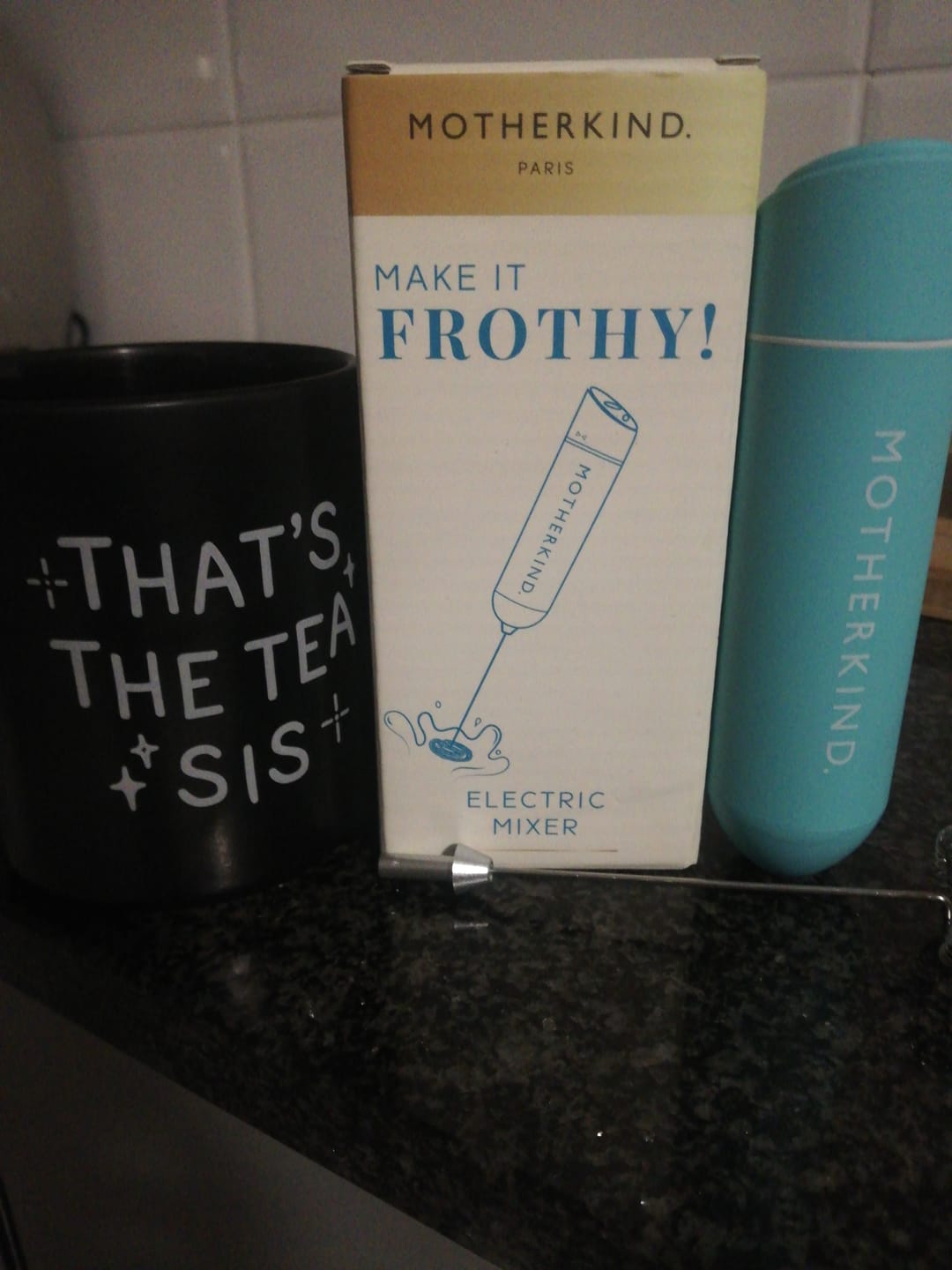 Customer photo review of Make it Frothy - Electric Mixer