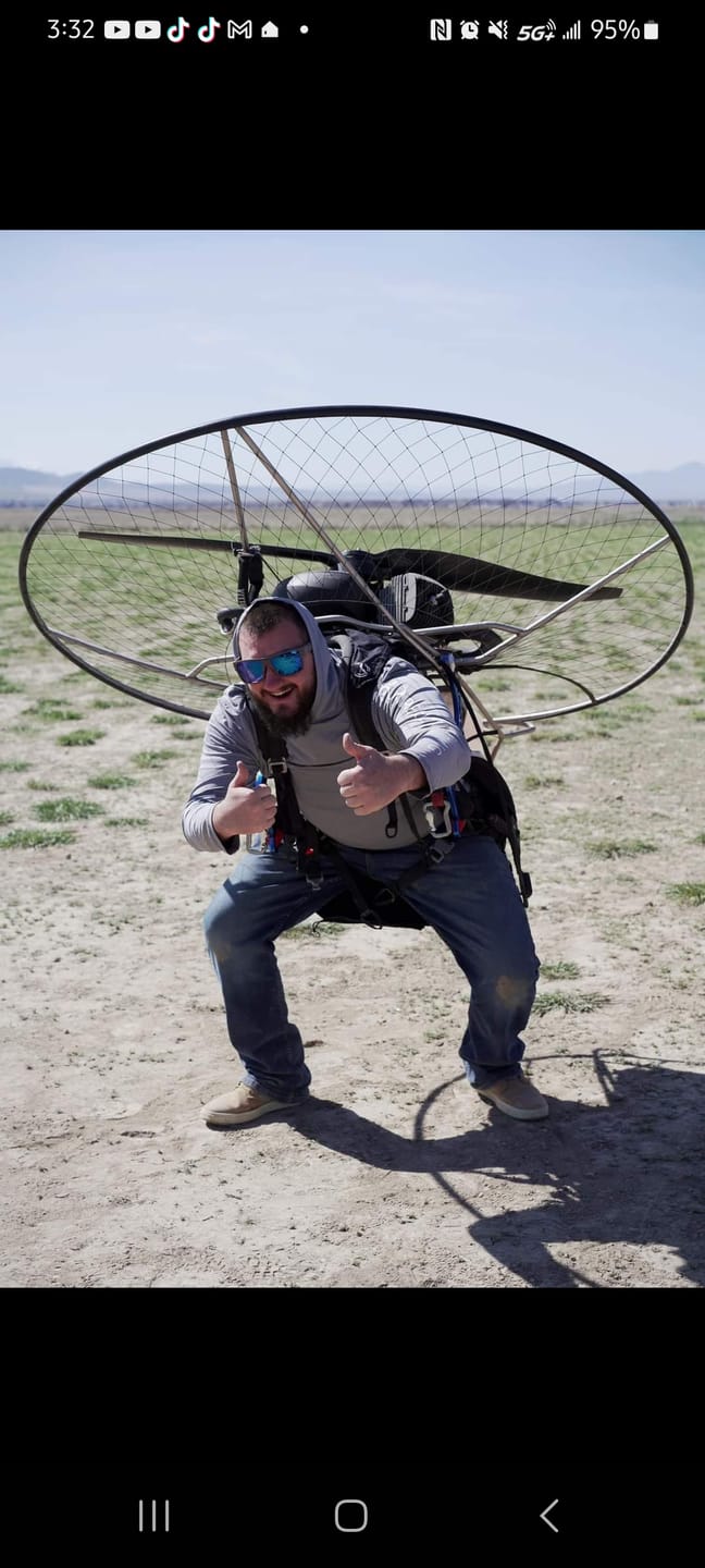 Customer photo review of Beginner Paramotor Training