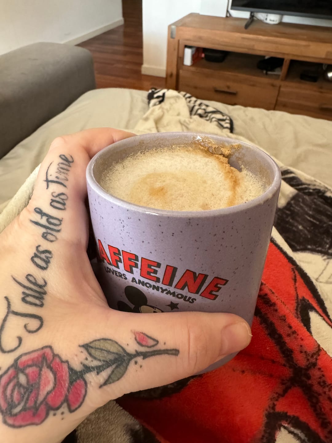 Customer photo review of Hazelnut Coffee Syrup
