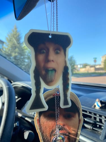 Customer photo review of Custom Shape Air Freshener