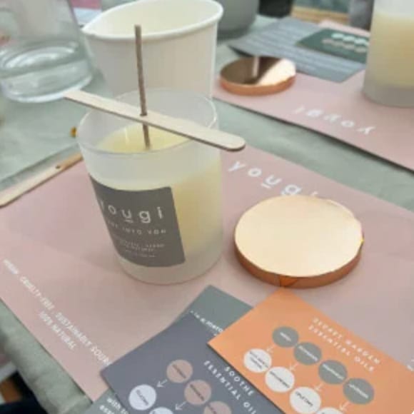 Customer photo review of Aromatherapy Candle Making Workshop, SHOREDITCH LONDON - £49