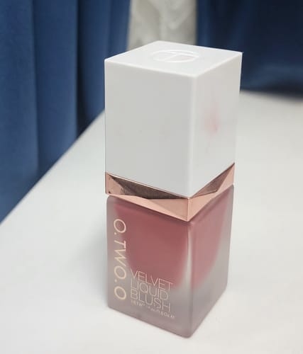 Customer photo review of O.TWO.O LIQUID BLUSH
