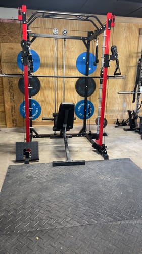 Customer photo review of M3 All-in-One Smith Machine Functional Trainer