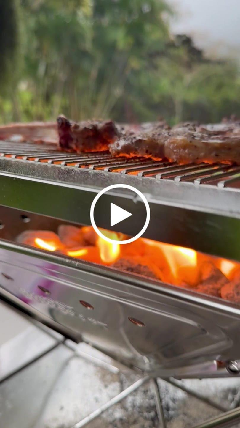 Customer video review of Flatpack Grill, Stove, & Pit [SPRING SALE]