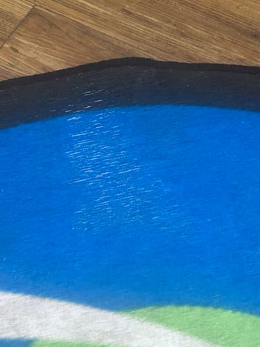 Customer photo review of Custom Rug