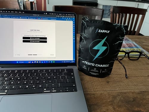 Customer photo review of Testo Charge 90 Capsules +GRATIS E-book