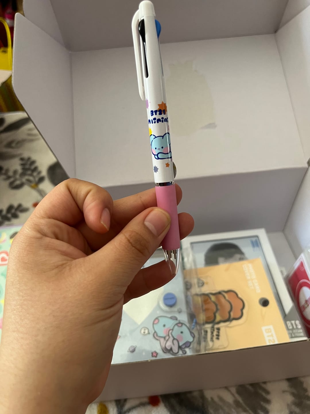 Customer photo review of BTS MYSTERY RANDOM BOX [RENEWAL VERSION]
