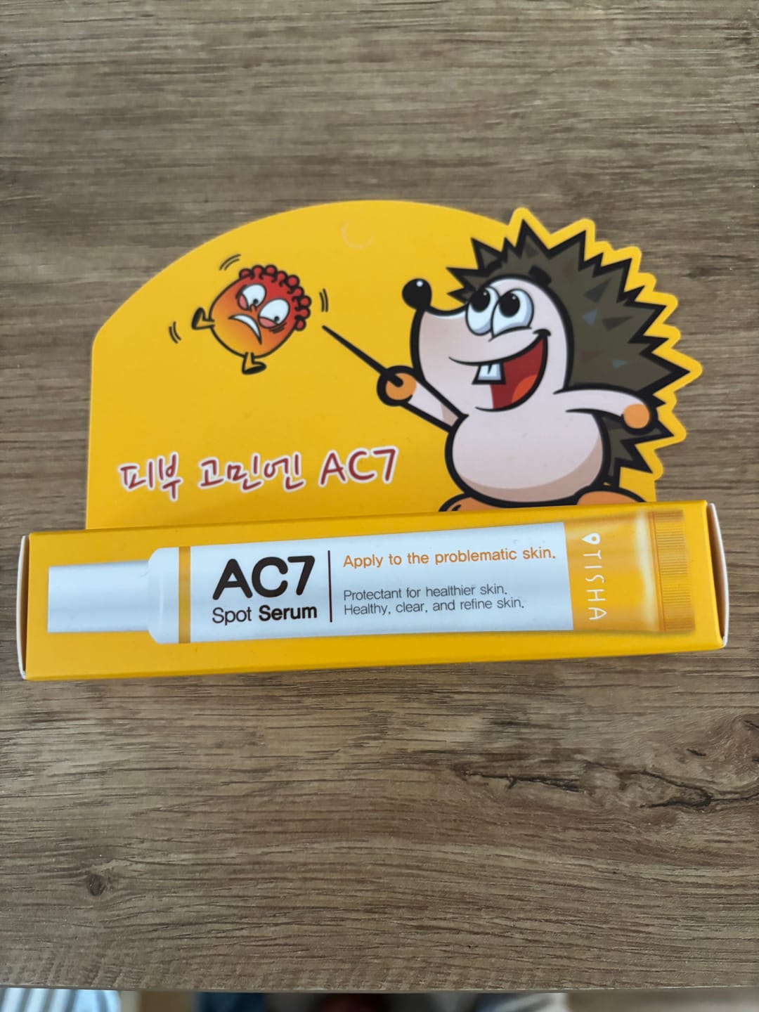 Customer photo review of Dr. Tisha AC7 Анти акне серум с микроигли