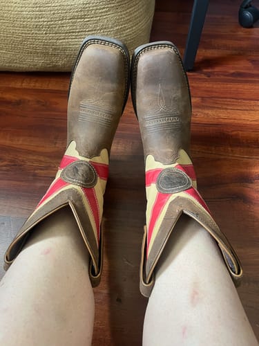 Customer photo review of Men's Florida State Flag Western Boots