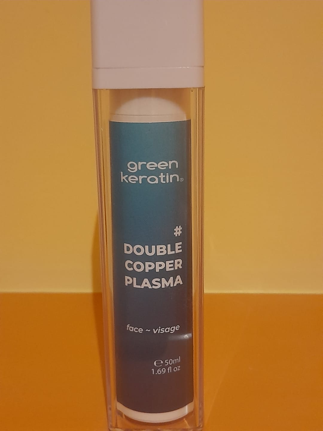 Customer photo review of DOUBLE COPPER Sérum pour le visage