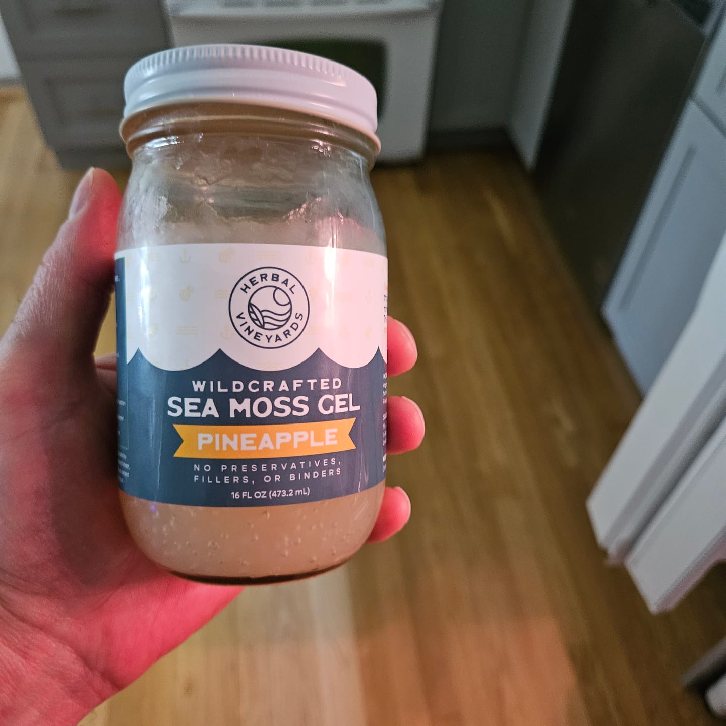 Customer photo review of EXCLUSIVE PINEAPPLE SEA MOSS GEL