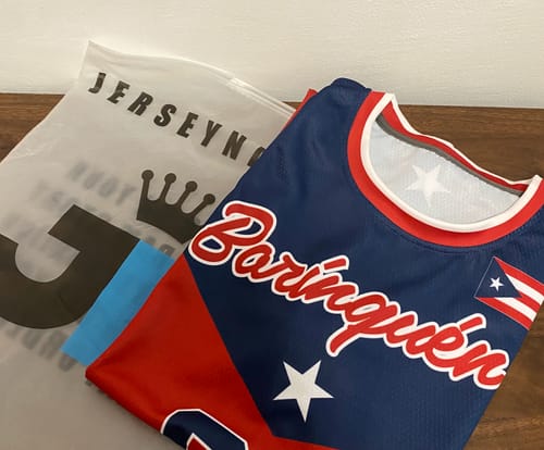 Customer photo review of Puerto Rico Custom Basketball Jersey