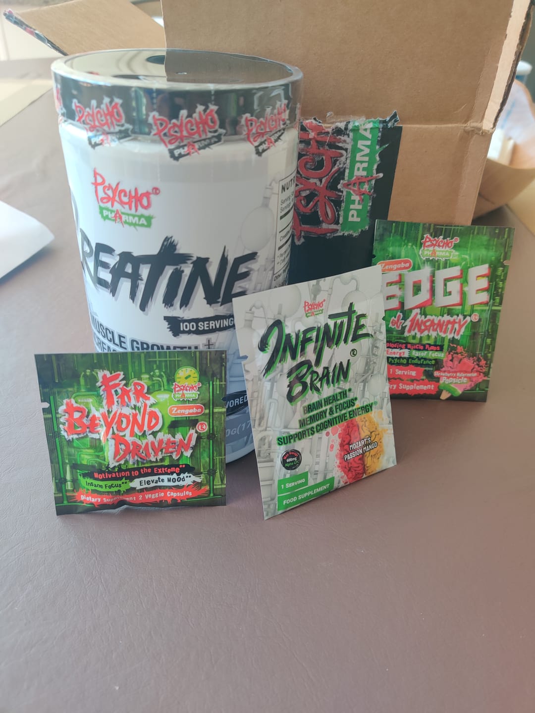 Customer photo review of Creatine