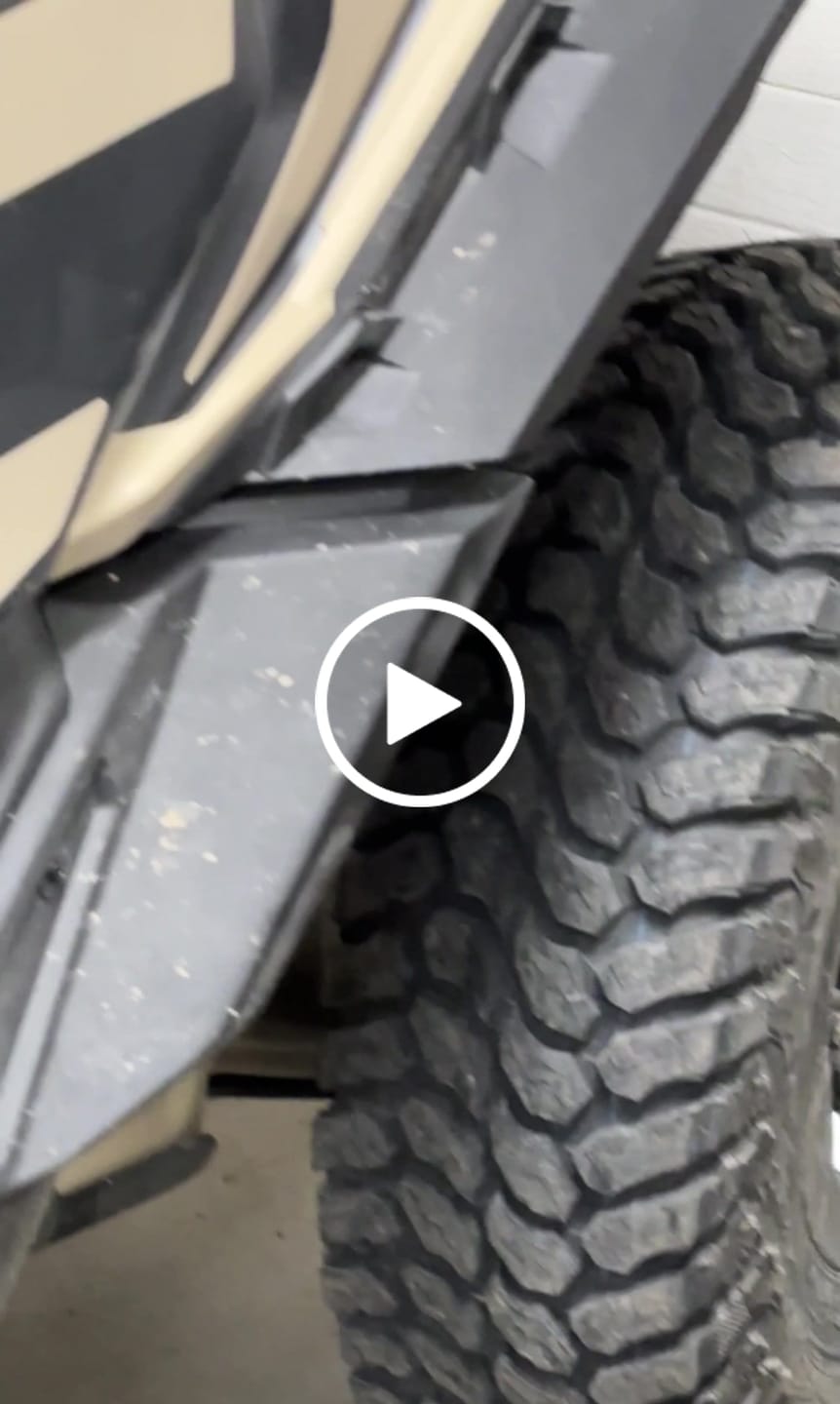 Customer video review of Fender Flares for Can-Am Maverick X3 / X3 Max