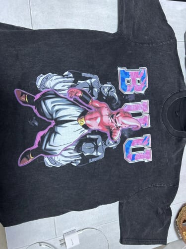 Customer photo review of Majin Oversized Vintage T-shirt V3