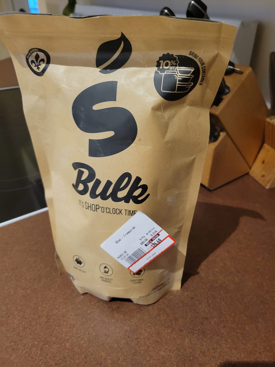 Customer photo review of VRAC - Bcaa (100g)
