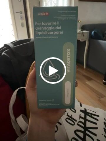 Kundrecension på video av VITADETOX – För att dränera kroppsvätskor (200 ml)